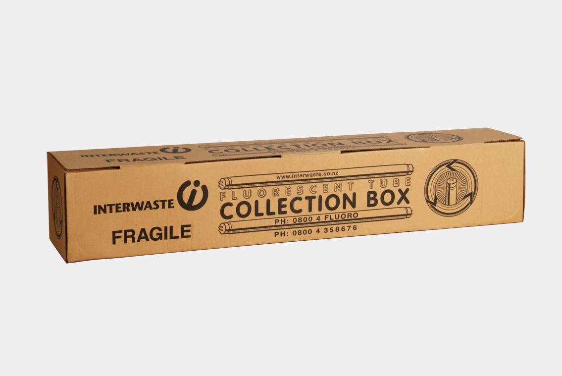 100 tube fluorescent tube recycling box (FT100) Interwaste